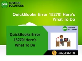 quickbooks error 15270 here s what to do