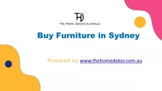 Buy Solid Wood Furniture in Sydney