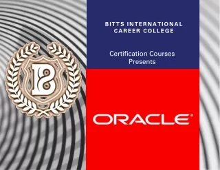 Oracle Certification Courses | Bitts Int. Career College