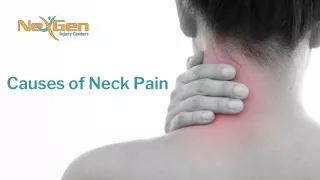 Causes of Neck Pain