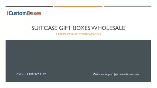 suitcase gift boxes wholesale
