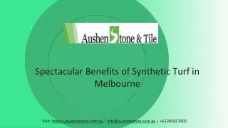 Spectacular Benefits of Synthetic Turf in Melbourne