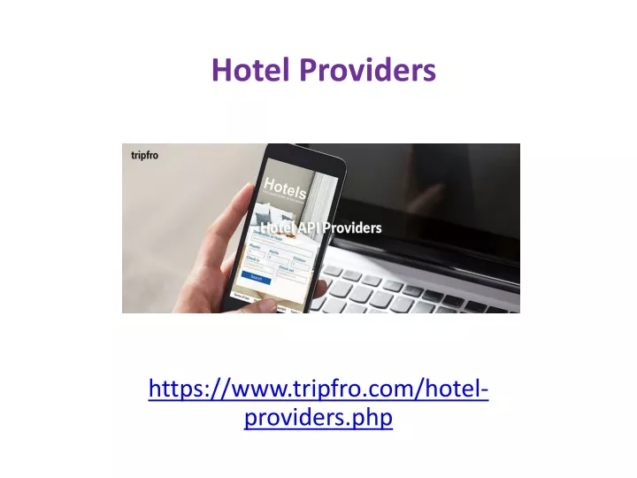 hotel providers