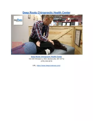 Deep Roots Chiropractic Health Center