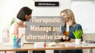 Best Massage Therapist in Falls Church | Hecmwellness