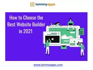 How to Choose the Best Website Builder in 2021
