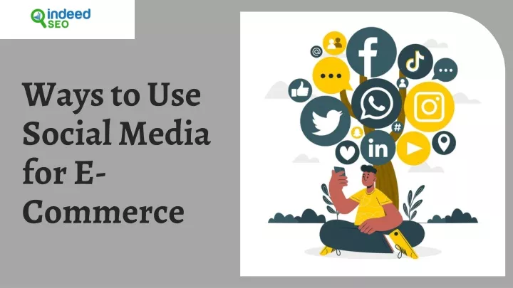 ways to use social media for e commerce