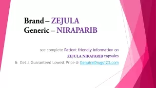 brand zejula generic niraparib