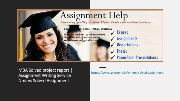 mba solved project report mba solved project