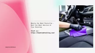 mobile car wash rockville best car wash service