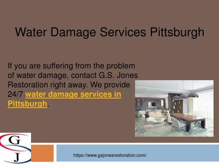 water damage services pittsburgh