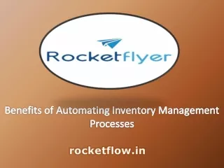 Benefits of Automating Inventory Management processes