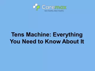 Tens Machine: Everything You Need to Know About It