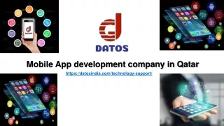mobile app development company in qatar