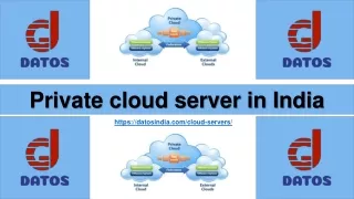 private cloud server in india