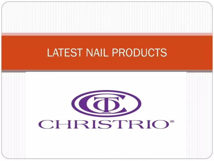 latest nail products