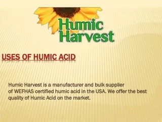 Liquid Organic Humic Acid