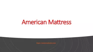 american mattress