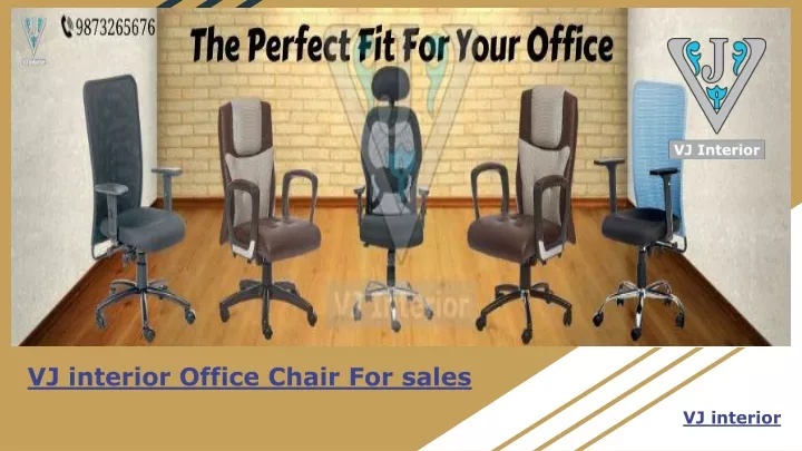 vj interior office chair for sales
