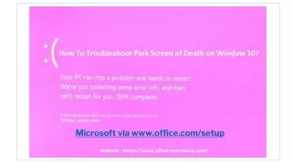 microsoft via www office com setup