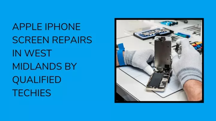 apple iphone screen repairs in west midlands