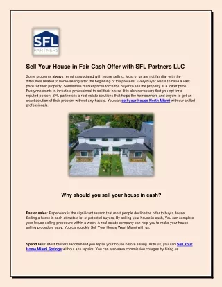 Sell Your House Lauderhill