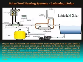 solar pool heating systems latitude51 solar