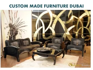 custom made furniture dubai