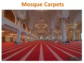 mosque carpets