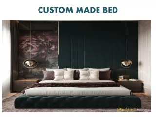 custom made bed