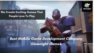 Top-rated Mobile Game Development Company | Glownight Games
