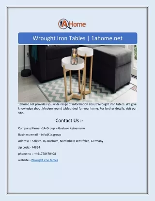 wrought iron tables 1ahome net