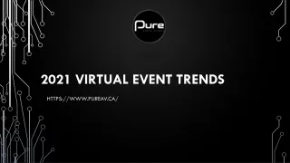 2021 virtual event trends