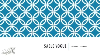 sable vogue