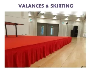 valances skirting