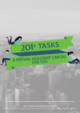 201  Task — A Virtual Assistant Can Do For You