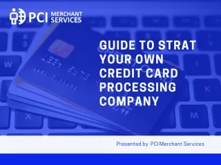 Startup guide for credit card business by PCI Merchant Services