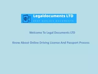 Know About Online Driving License And Passport Process