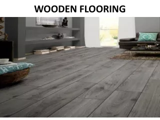 wooden flooring