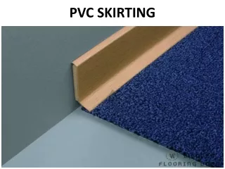 pvc skirting