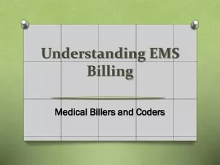 understanding ems billing
