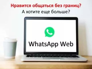Как установить Whatsapp web