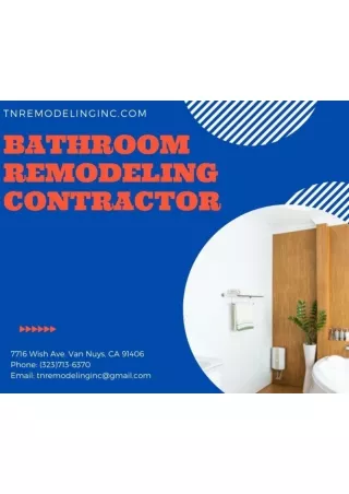 Bathroom Remodeling Contractor