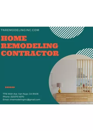 Home Remodeling Contractor