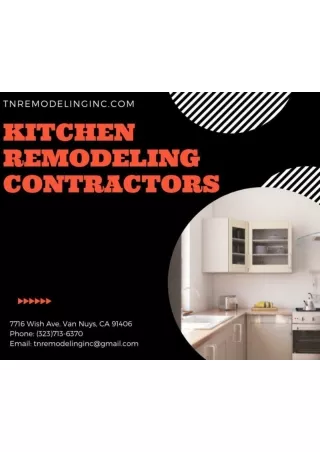 Kitchen Remodeling Contractors