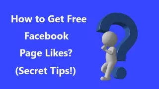 How to Get More Facebook Page Likes?