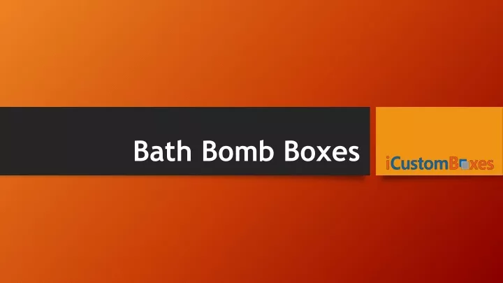 bath bomb boxes