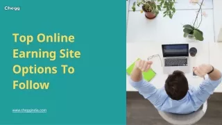 top online earning site options to follow
