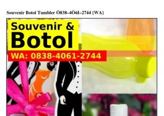 Souvenir Botol Tumbler Ö8౩8–ԿÖᏮl–ᒿ7ԿԿ[WA]