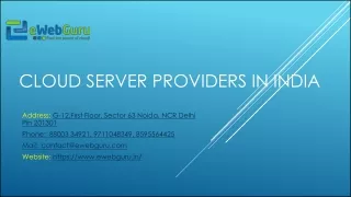 Windows VPS hosting providers in India